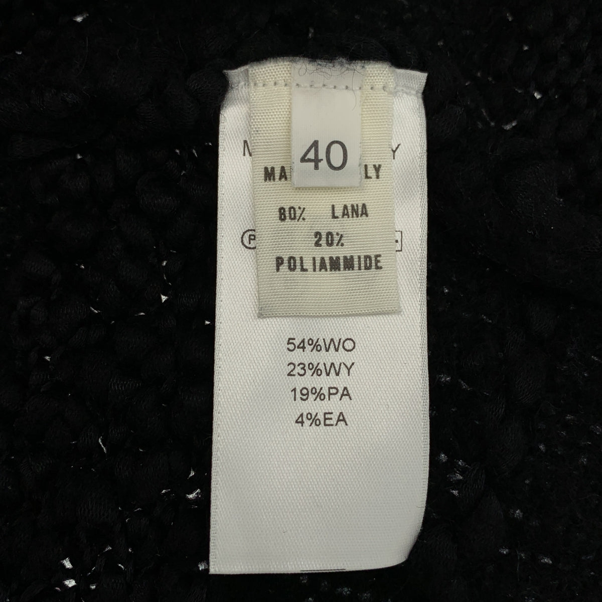 ALESSANDRA MARCHI / 알레산드로 멀티 | 뜨개질 전환 민소매 긴 니트 | 40 |