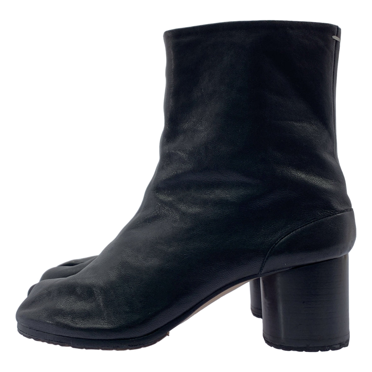 Maison Margiela | Tabi 踝靴 H60 皮革 Tabi 踝靴，6 公分鞋跟 | 尺寸 39 | 女款