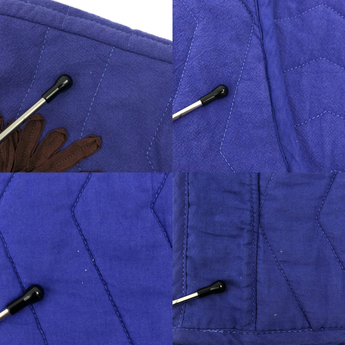 sara mallika / サラマリカ | DEEPIKA TAPE EMB JACKET 刺しゅう キルティング ジャケット | F | パープル/ブラウン | レディース