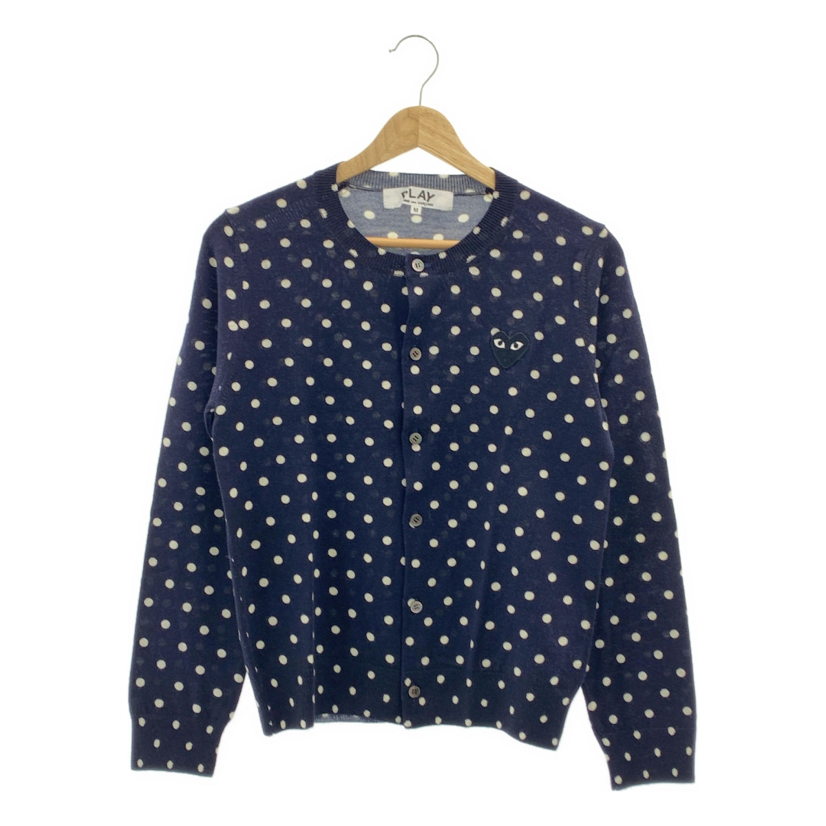 PLAY COMME des GARCONS / 플레이 콤 데 갤슨 | AD2013 | 울 도트 하트로고 와펜