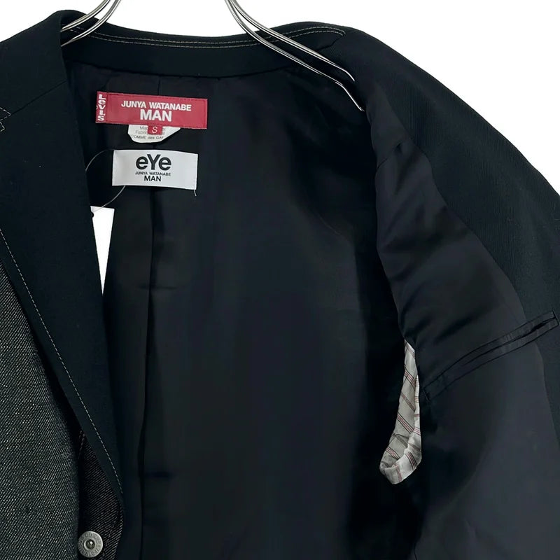 JUNYA WATANABE MAN / ジュンヤワタナベマン | 2025AW | ×Levi's / デニム 切替 テーラードジャケット | S | メンズ