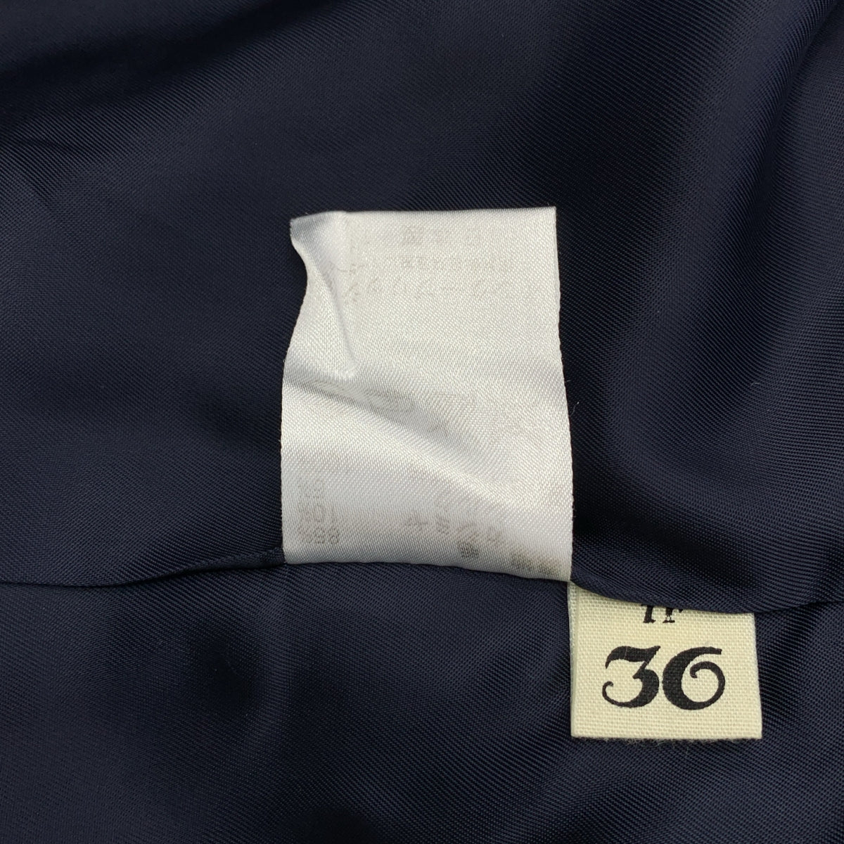 HELIOPOLE | x Loro Piana / 金色羈扣羊毛羊絨西裝外套 | 36碼 | 海軍藍 | 女款