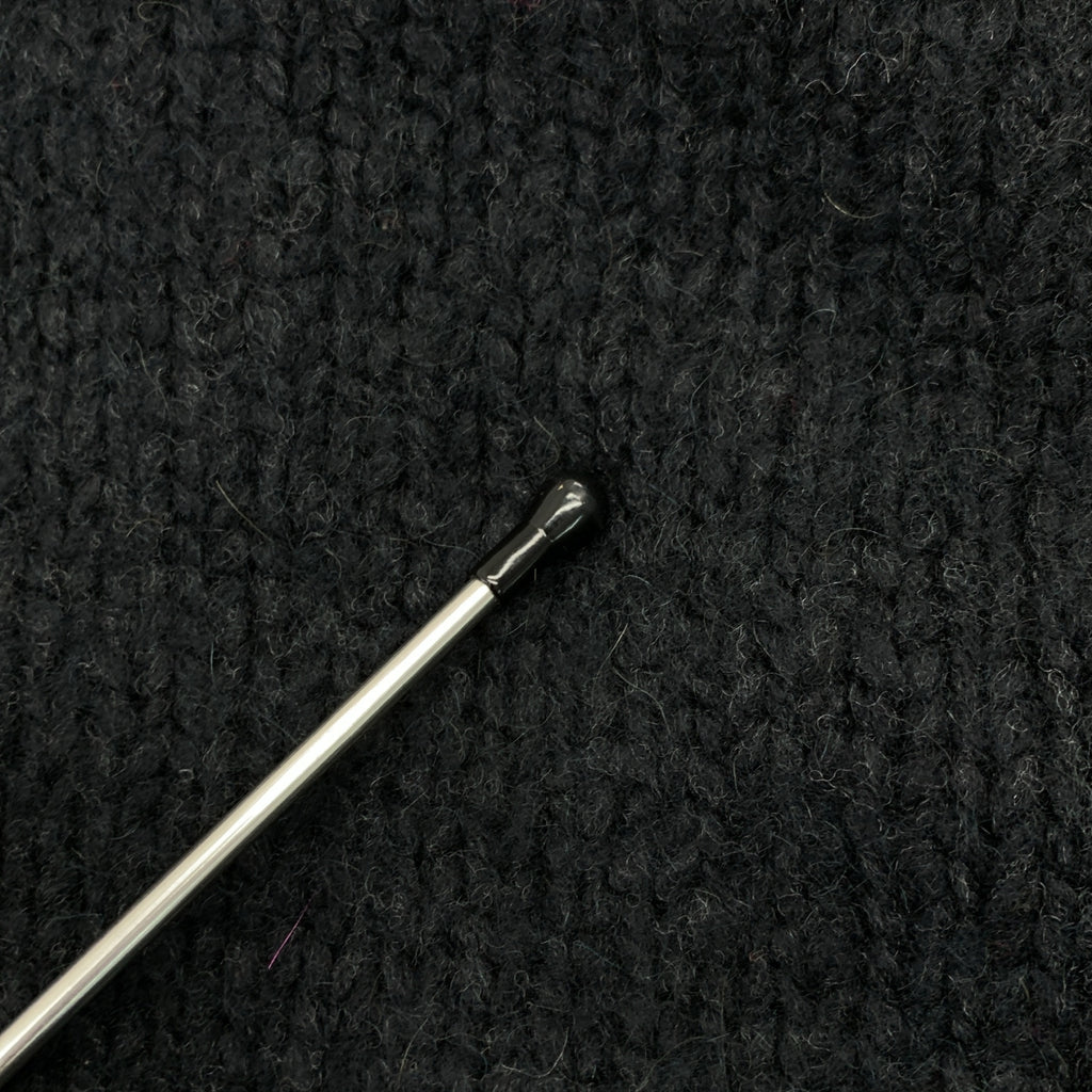 ANN DEMEULEMEESTER / 안두무르메스테르 | 본인기 테이프 가죽 오버사이즈 니트 | 38 |