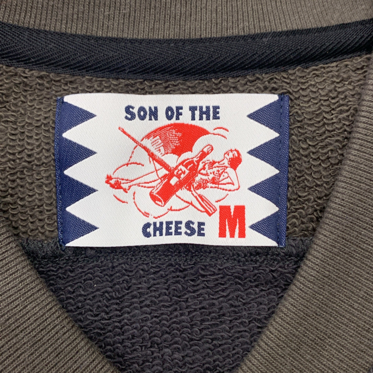【신품】 SON OF THE CHEESE / 사노바 치즈 | 2024AW | 27 HOCKEY SHIRT V 넥 하키 스웨트 | M | 블랙 | 남성