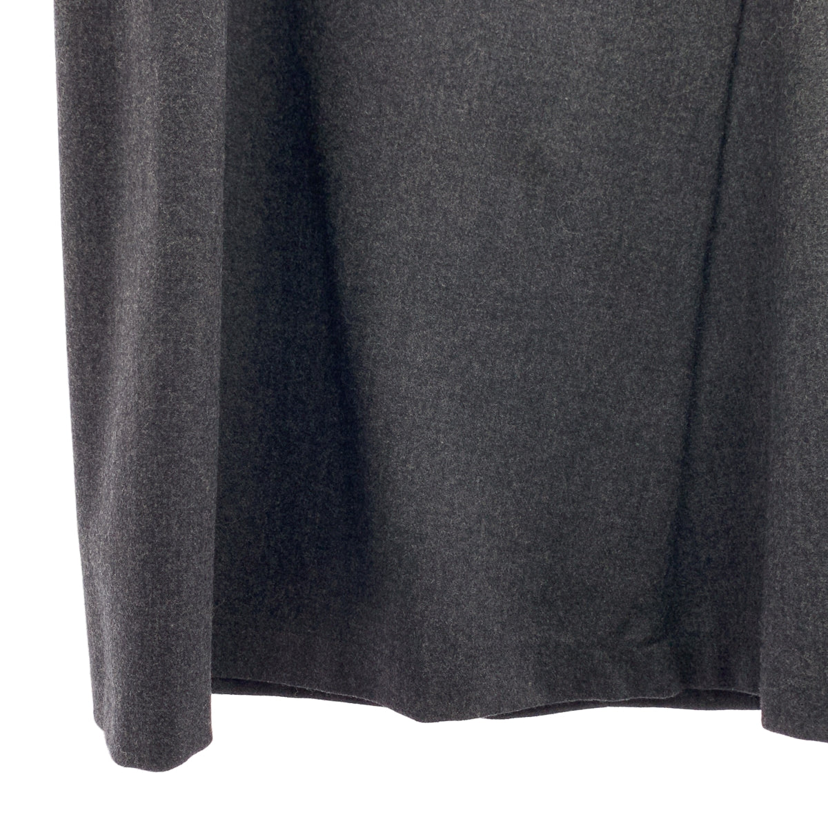 JIL SANDER / ジルサンダー | アシンメトリー バックジップ スカート / 裏地付き | 34 | グレー | レディース