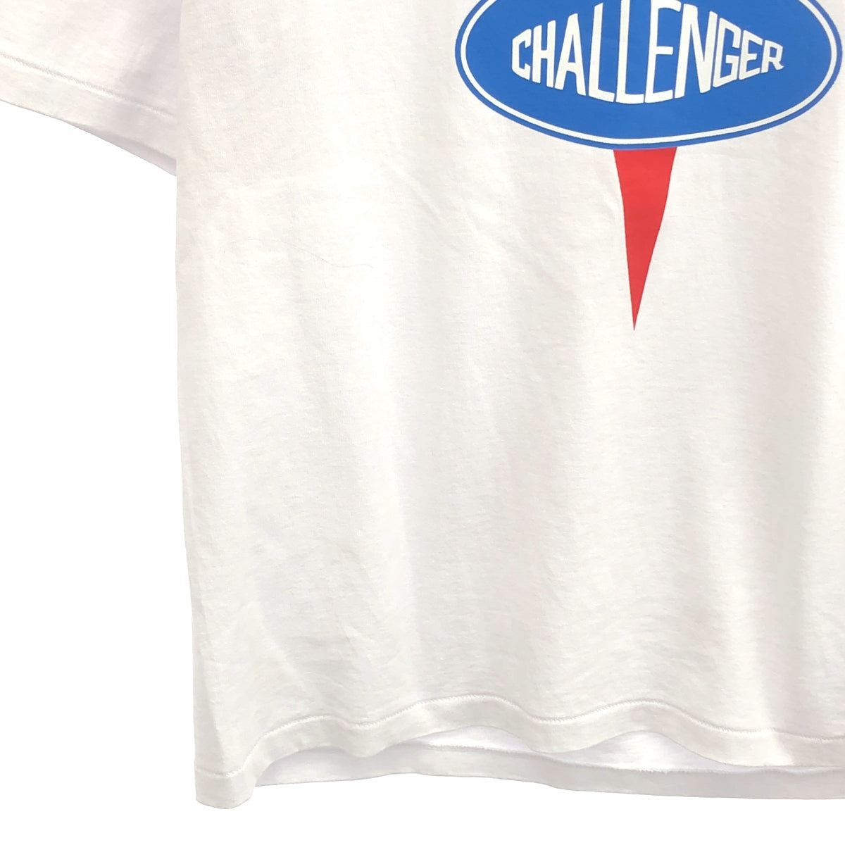 [狀況極佳] CHALLENGER | 2024SS | HOSOI FRONT LOGO S/S TEE Christian Hosoi T卹 | 小尺寸 | 白色 | 男款