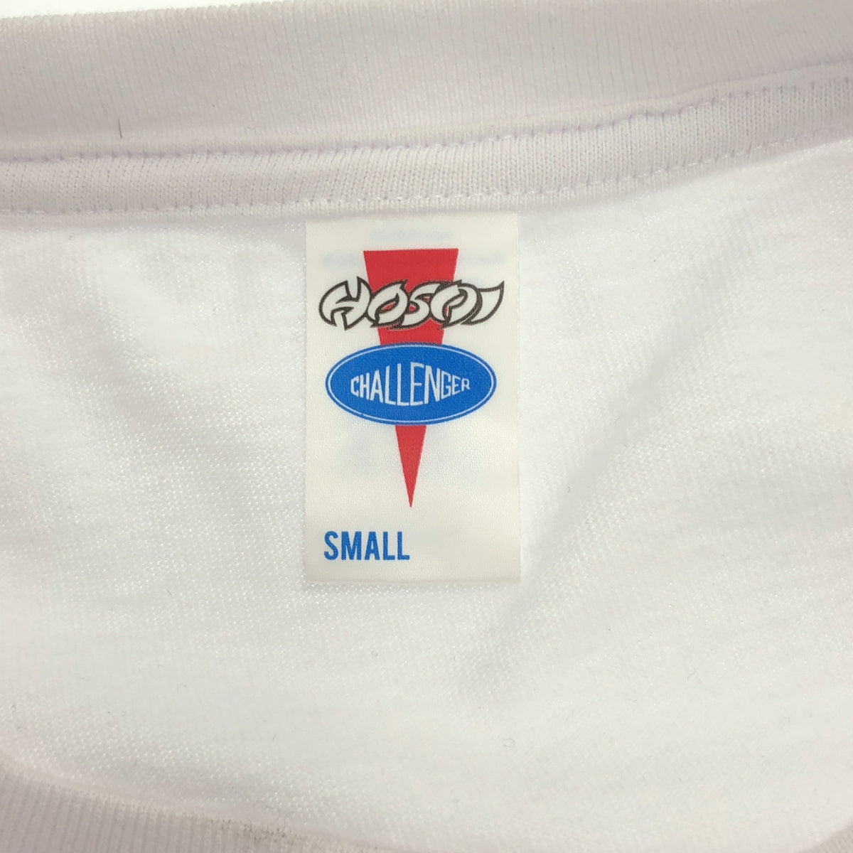 [狀況極佳] CHALLENGER | 2024SS | HOSOI FRONT LOGO S/S TEE Christian Hosoi T卹 | 小尺寸 | 白色 | 男款