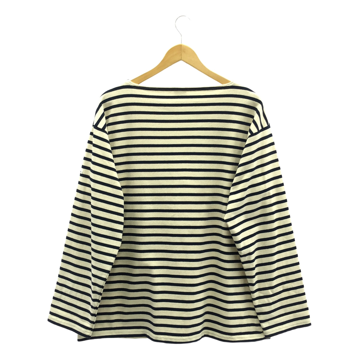 ORCIVAL / 奧奇瓦爾 |棉質條紋剪裁和縫紉 | 7 |海軍 |女性的