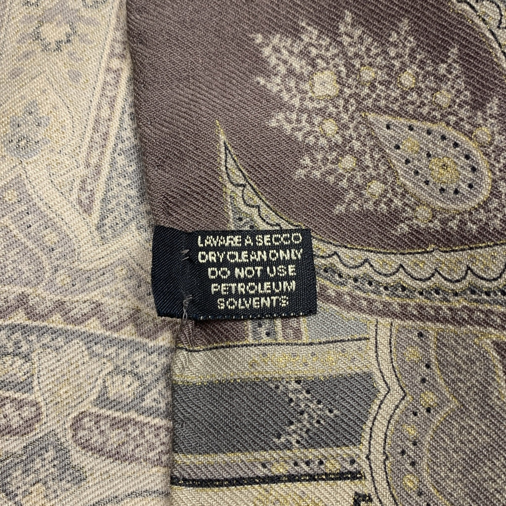 ETRO / 에트로 | 페이즐리 무늬 대형 스톨 스카프 |