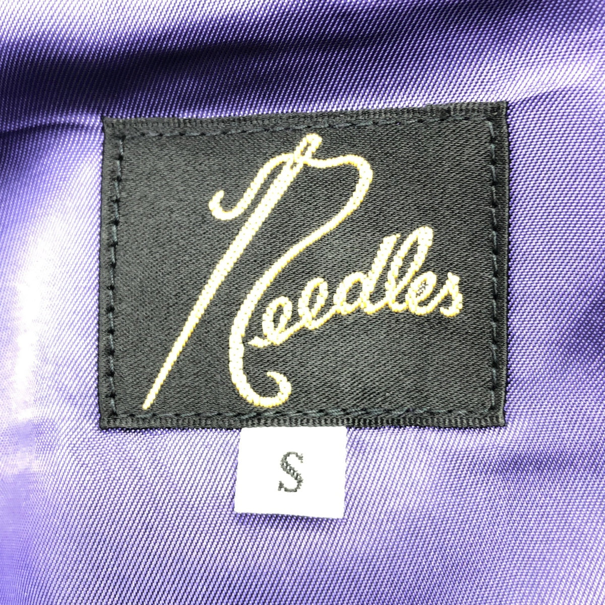 【美品】  Needles / ニードルス | Loafer Jacket - Wool Tartan Plaid タータンチェック ローファージャケット | S | パープル | メンズ