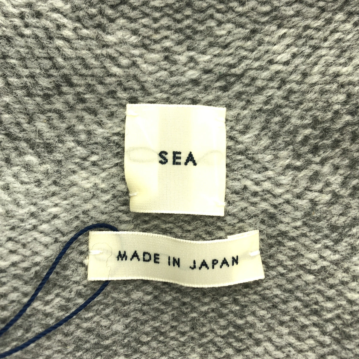 【美品】  SEA / シー | ウール カシミヤ ハイネック ニット セーター | F | グレー | レディース