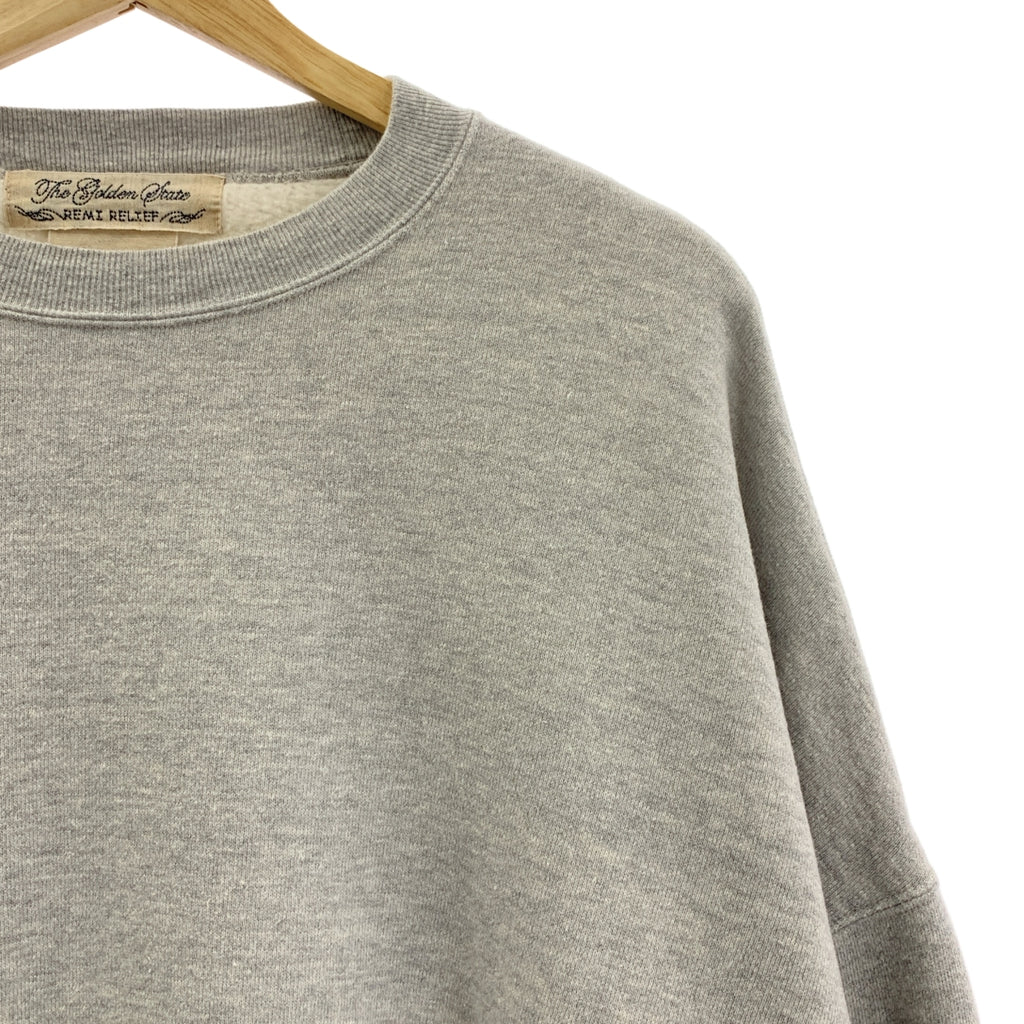 REMI RELIEF | × THE SHISHIKUI 拉絨圓領超大圓領運動衫 | XS |