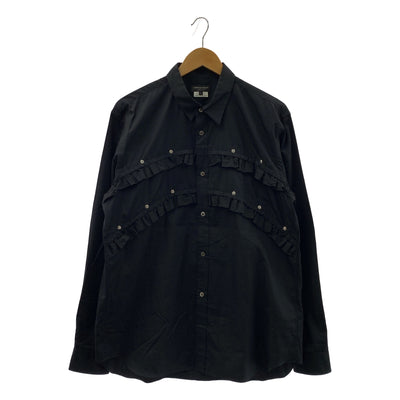 COMME des GARCONS HOMME PLUS / コムデギャルソンオムプリュス | 2016AW | カシメ打ち フリル装飾 甲冑 鎧 オーバーシャツ | L | メンズ