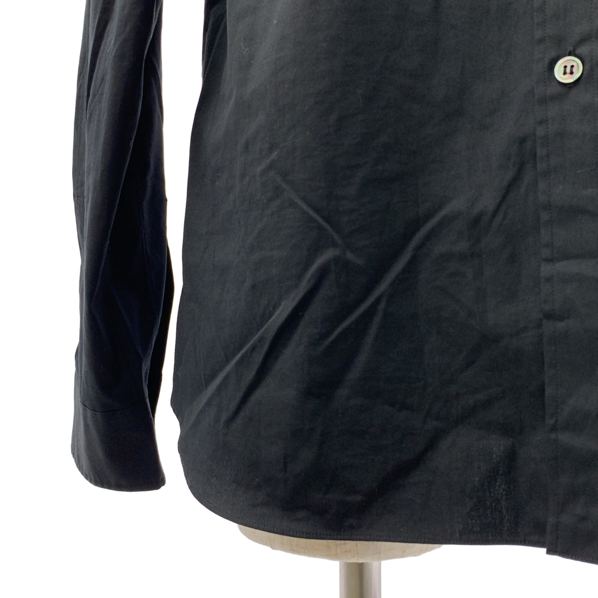 COMME des GARCONS HOMME PLUS / コムデギャルソンオムプリュス | 2016AW | カシメ打ち フリル装飾 甲冑 鎧 オーバーシャツ | L | メンズ