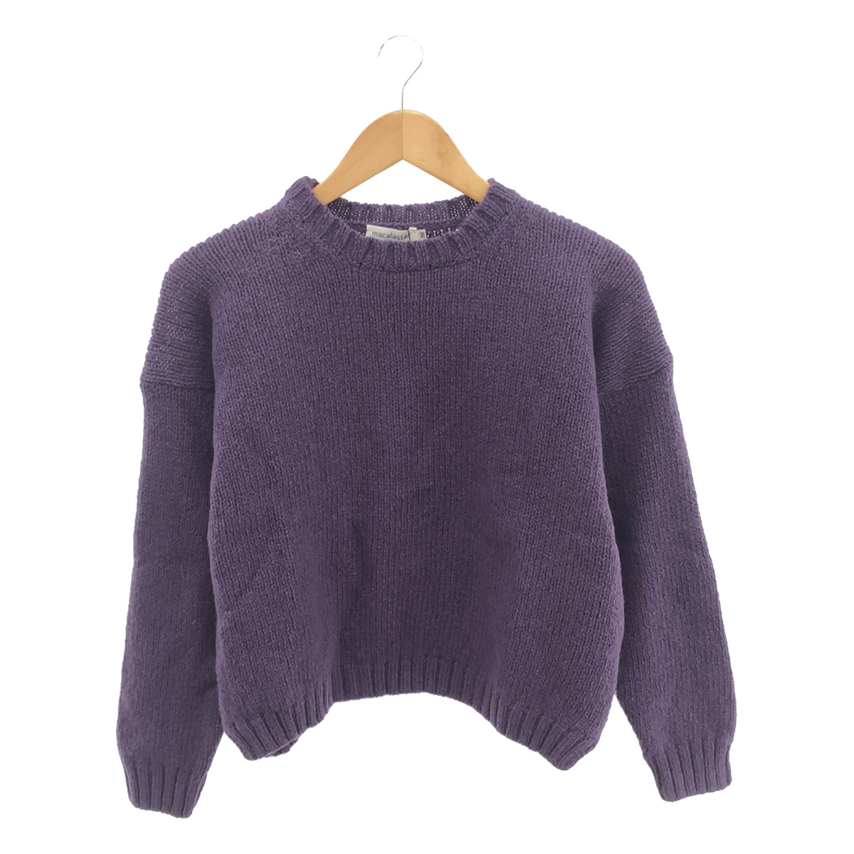 macalastair / Macalaster | Wool crew neck knit | 36 | Purple | Women's