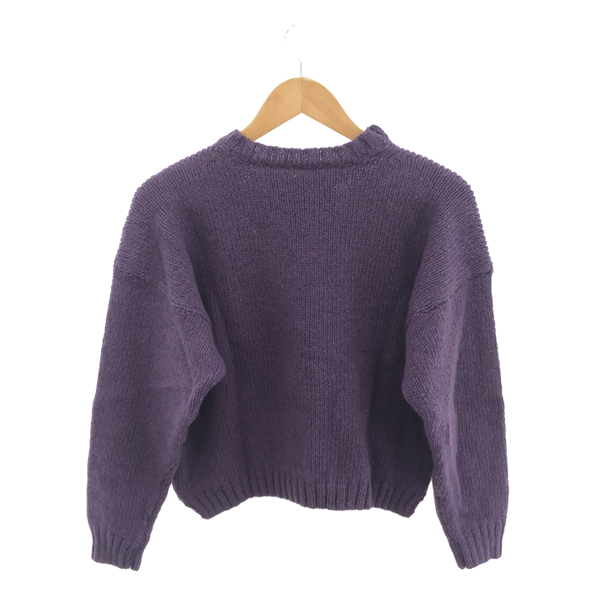 macalastair / Macalaster | Wool crew neck knit | 36 | Purple | Women's