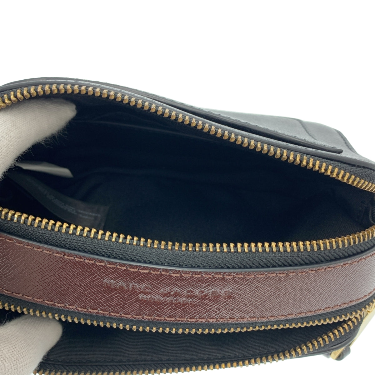 MARC JACOBS / マークジェイコブス | SNAPSHOT / スナップショット 2way ショルダー付き ハラコ レザー ダルメシアン カメラ  バッグ |