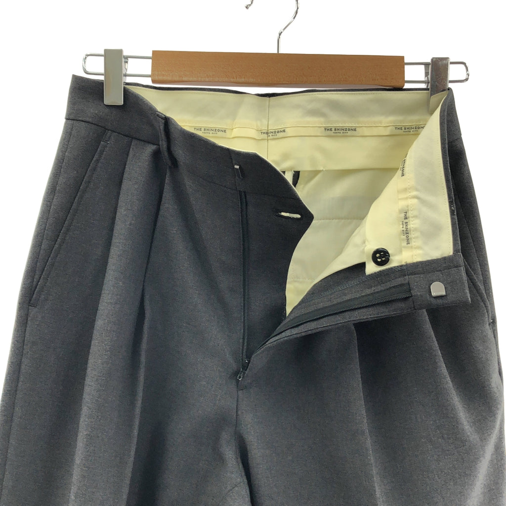 Shinzone | 克萊斯勒長褲 | 雙褶休閒褲 | 32碼 |