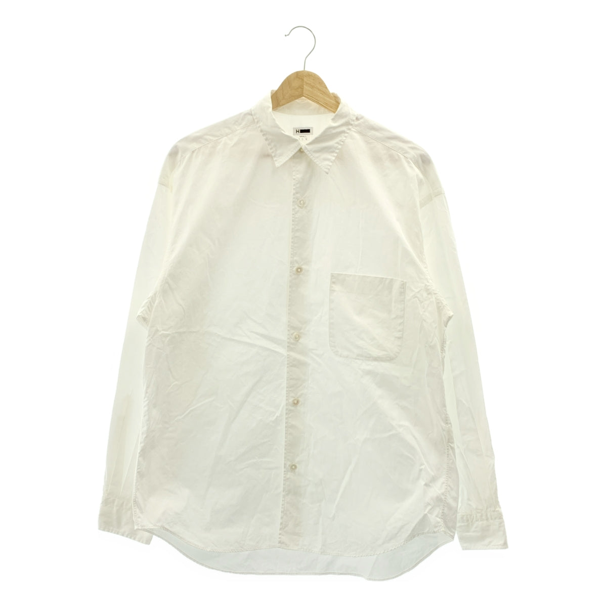 H BEAUTY&YOUTH / エイチビューティアンドユース | BALLOON SLEEVE REGULAR COLLAR SHIRT / レギュラーカラー シャツ | S | メンズ
