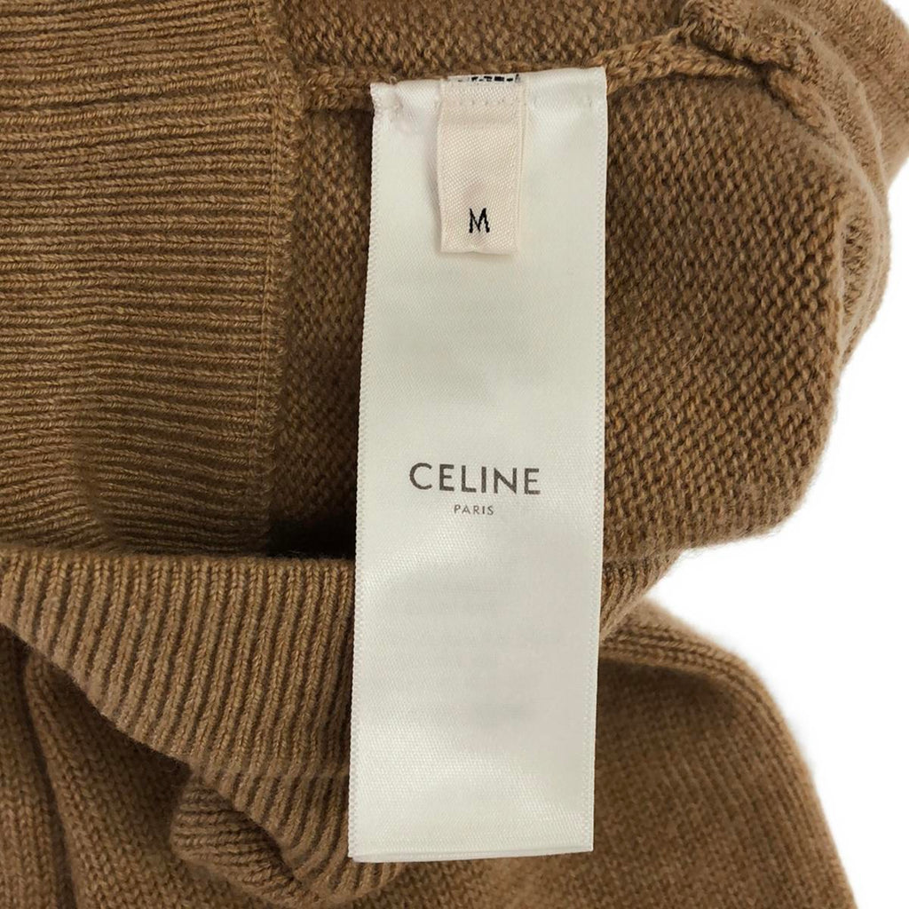 席琳 | by Hedi Slimane 羊絨針織寬褲裙 | M |米色 |女性的