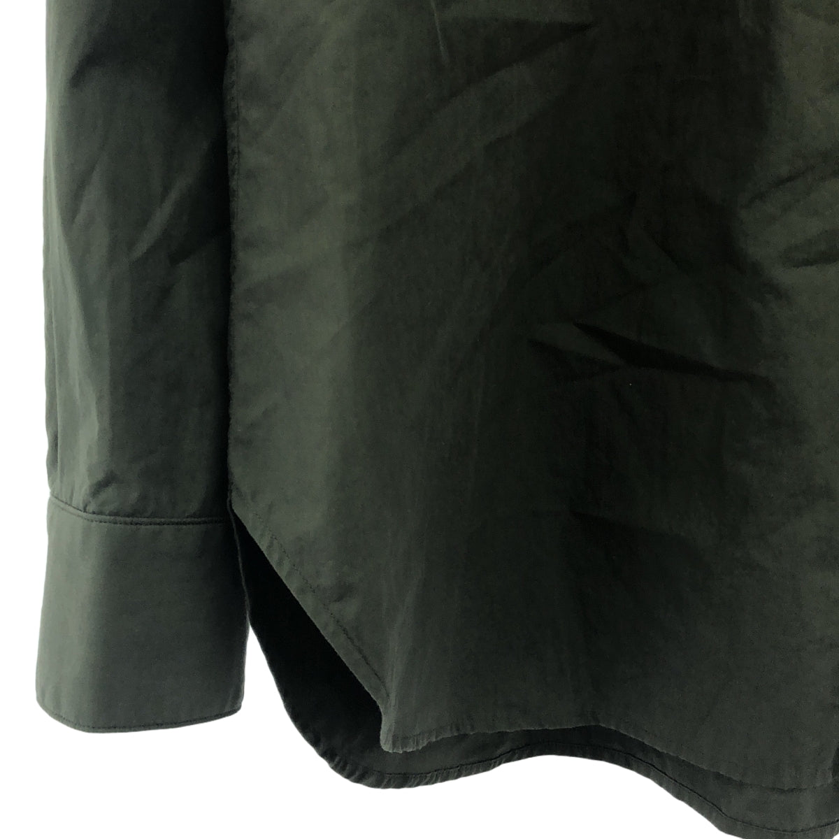 山内 / ヤマウチ | 2020AW | コットンレギュラーカラーシャツ | 4 | グリーン | メンズ