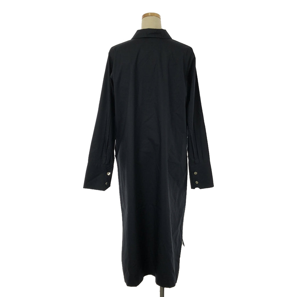 【美品】  Plan C / プランシー | COTTON SHIRT DRESS ワンピース | 36 | ネイビー | レディース