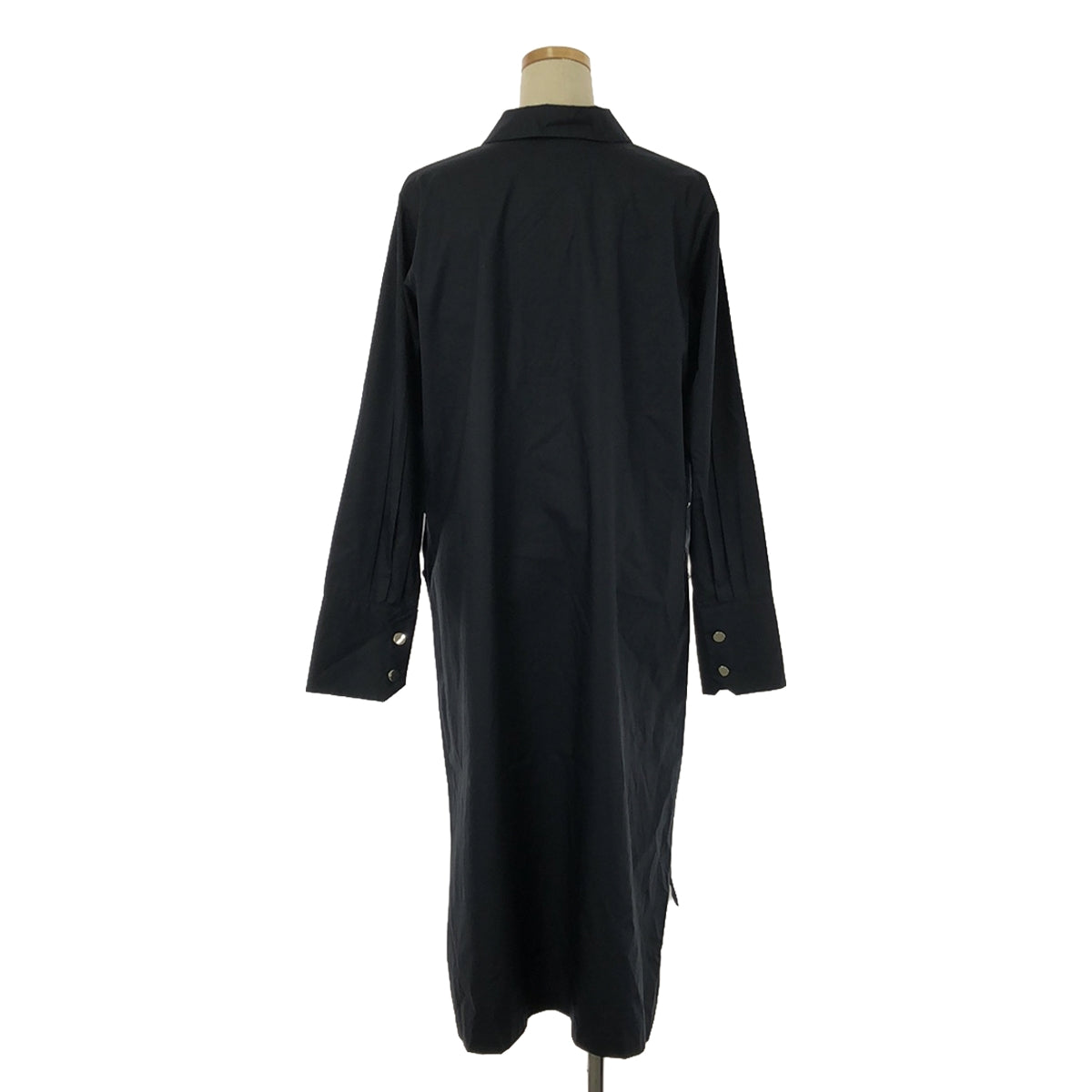【美品】  Plan C / プランシー | COTTON SHIRT DRESS ワンピース | 36 | ネイビー | レディース
