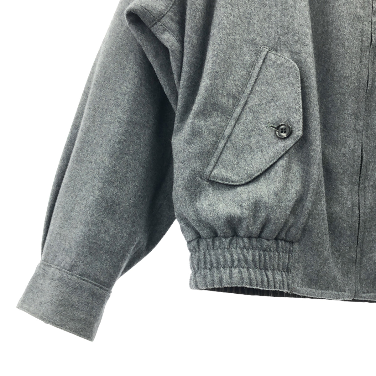 【美品】  MAATEE&SONS / マーティー&サンズ | 2023AW | MAC GLOVE LEATHER SHORT JK グローブレザー ショートジャケット リバーシブル | 2 | ダークブラウン / グレー | メンズ