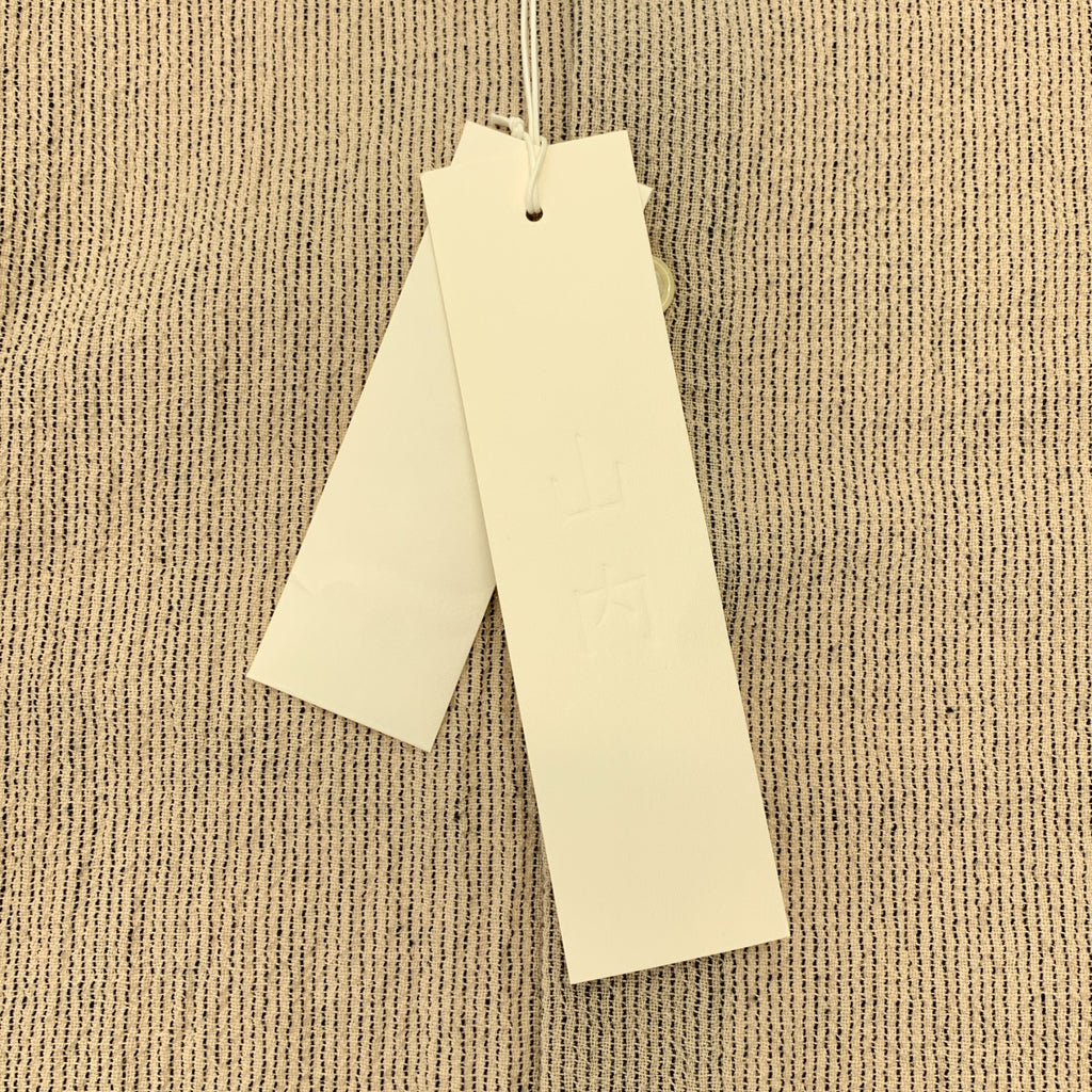 山內 | 2023春夏 | 棉質薄紗條紋襯衫 | 4碼 |