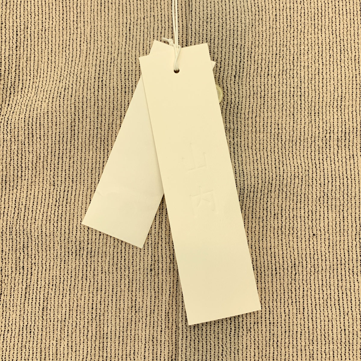 山內 | 2023春夏 | 棉質薄紗條紋襯衫 | 4碼 |