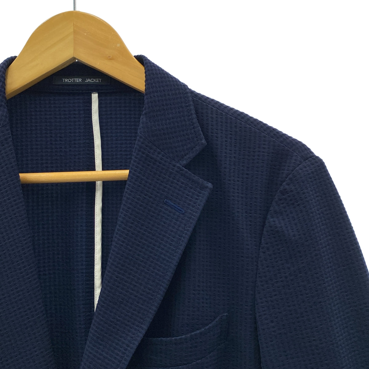 MACKINTOSH / マッキントッシュ | シアサッカー トロッター テーラードジャケット | 36 | レディース