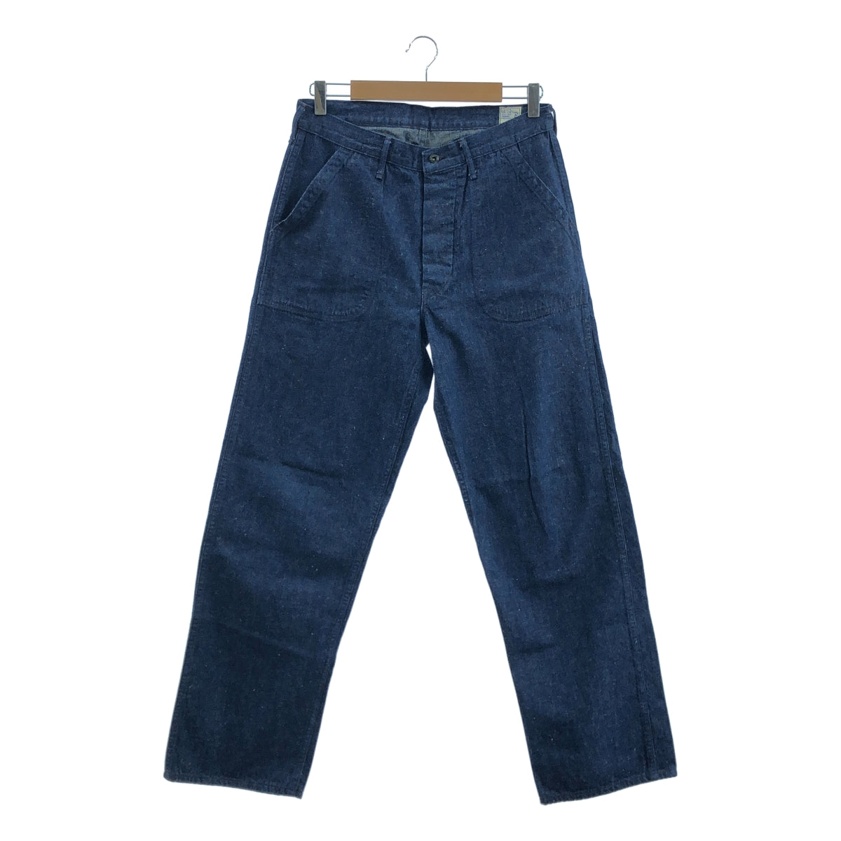 orslow / 오아슬로우 | 버튼 플라이 데님 베이커 팬츠 | M |