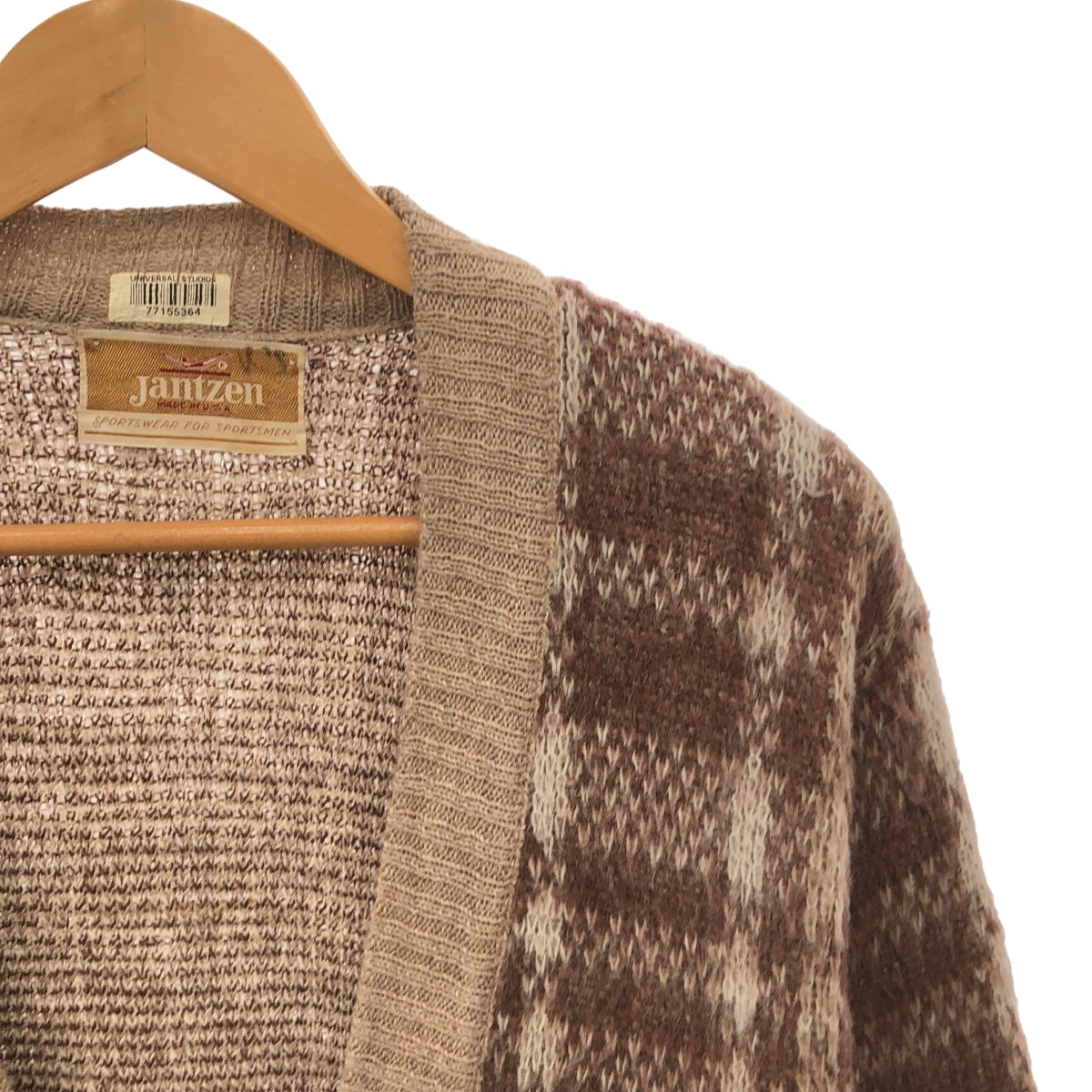 VINTAGE / Vintage clothing | Estimated 1970s ~ Jantzen / Jantzen USA made mohair knit cardigan |