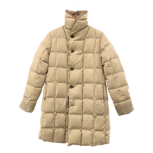 MONCLER | Brown Tag Reversible Down Coat | 2 | Beige | Women's