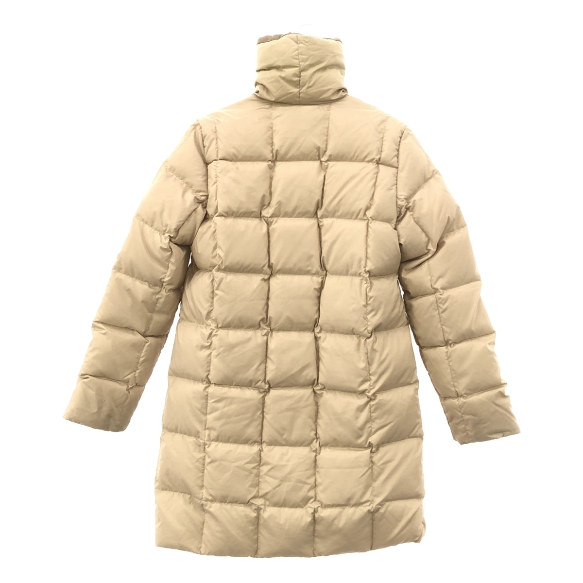 MONCLER | Brown Tag Reversible Down Coat | 2 | Beige | Women's