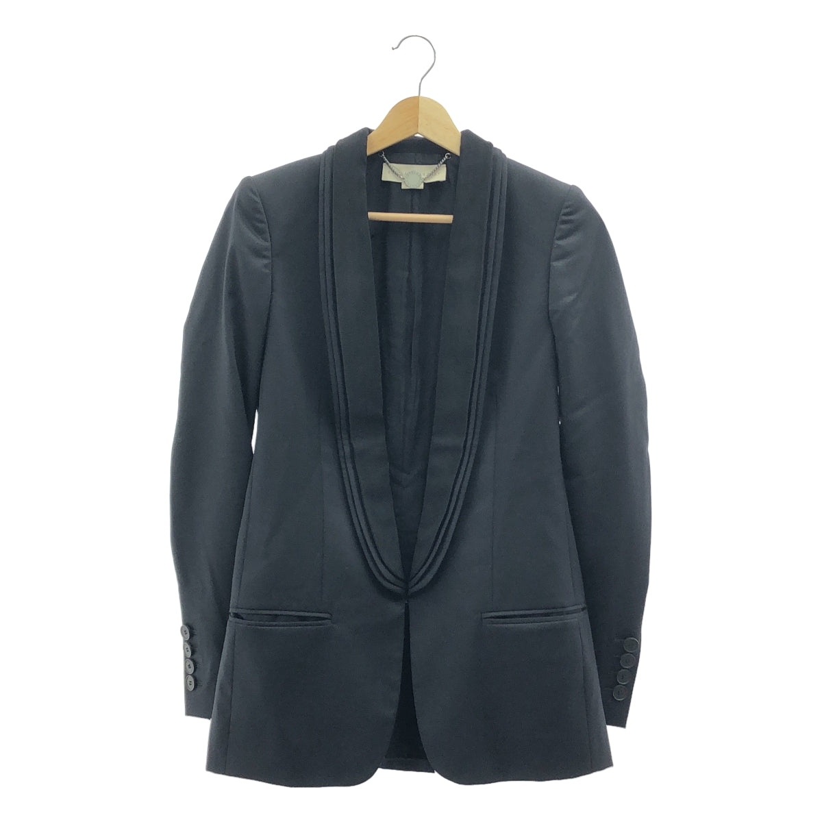 STELLA McCARTNEY / ステラマッカートニー | タキシード ジャケット | 38 | ブラック | レディース