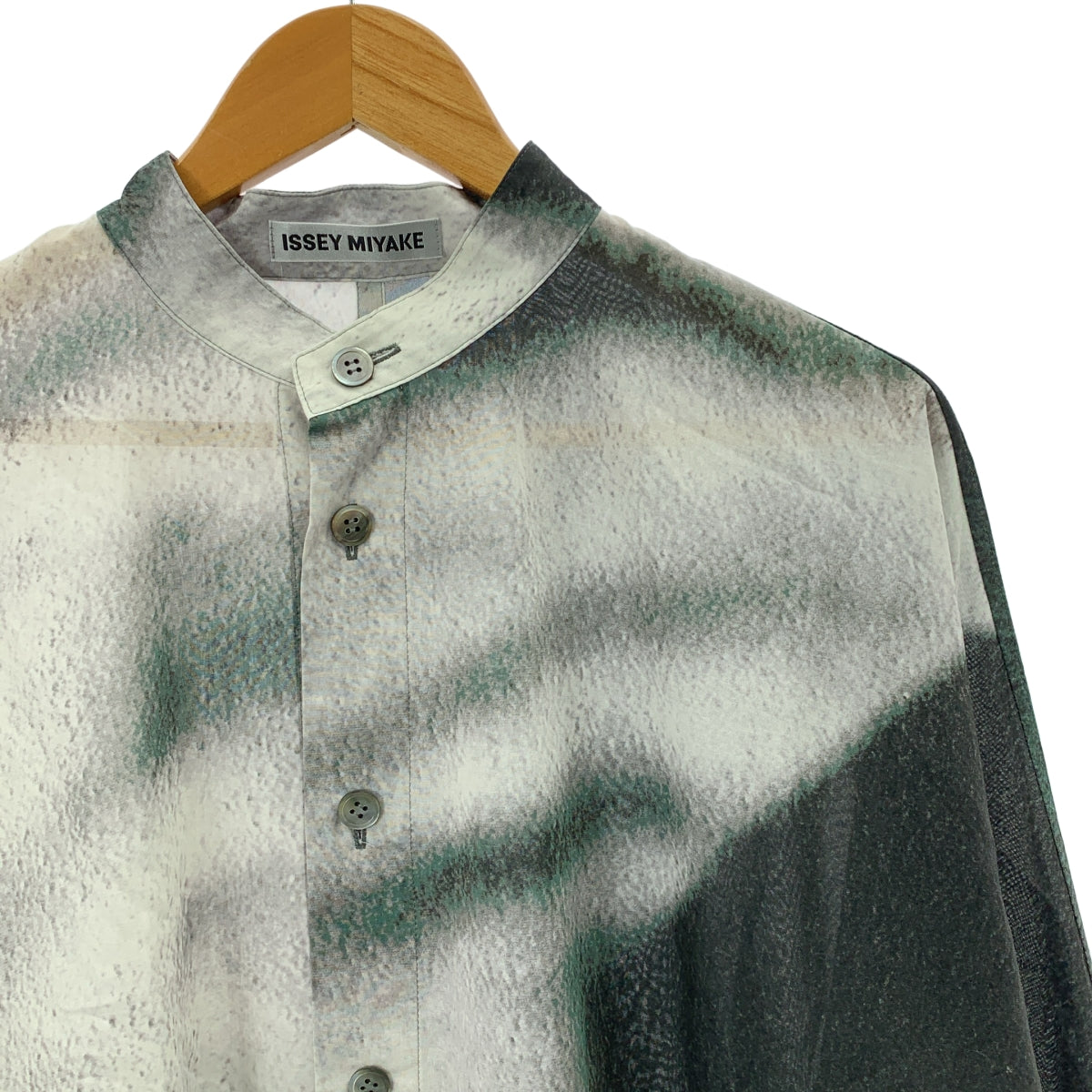 ISSEY MIYAKE / イッセイミヤケ | 2025SS | SHADOW STUDY  コットン プリント シャツ | 2 | レディース