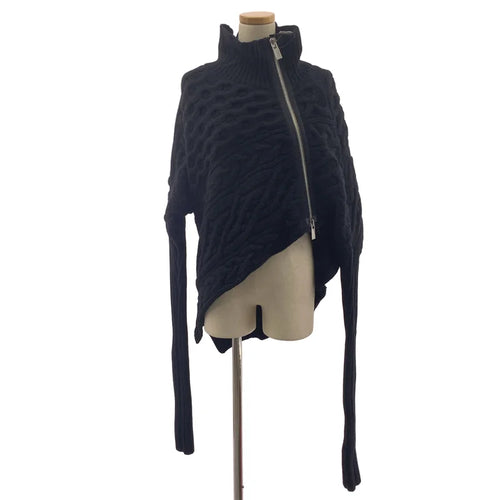 sacai / サカイ | 2021AW | Twisted Cable High Neck Pullover