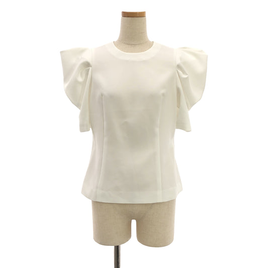 cygne / Signe | Pointed top short sleeve Emily | 0 | White | Women's