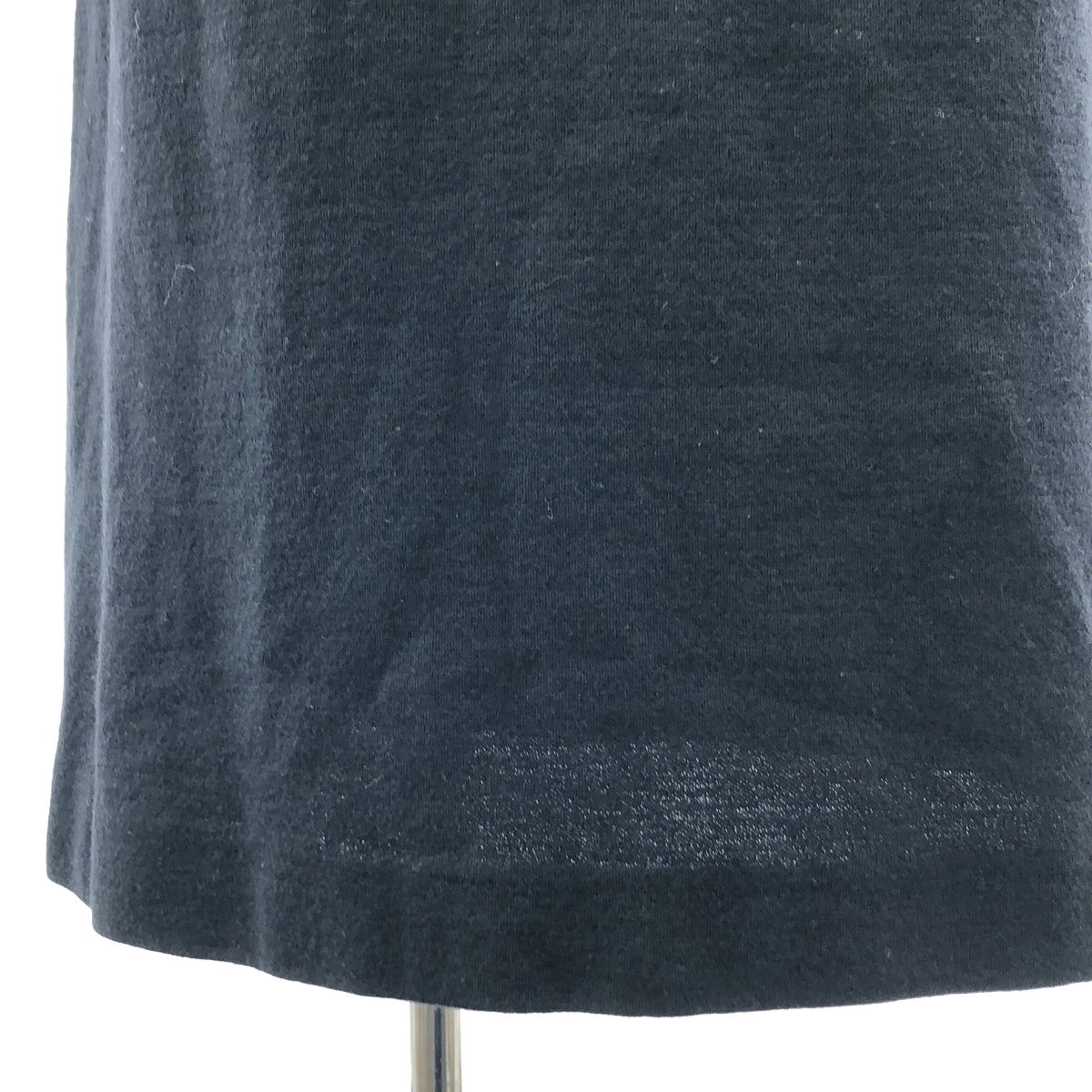 伊夫聖羅蘭 | 羊毛標誌紐扣軍裝雙口袋洋裝 | M碼 | 黑色 | 女款