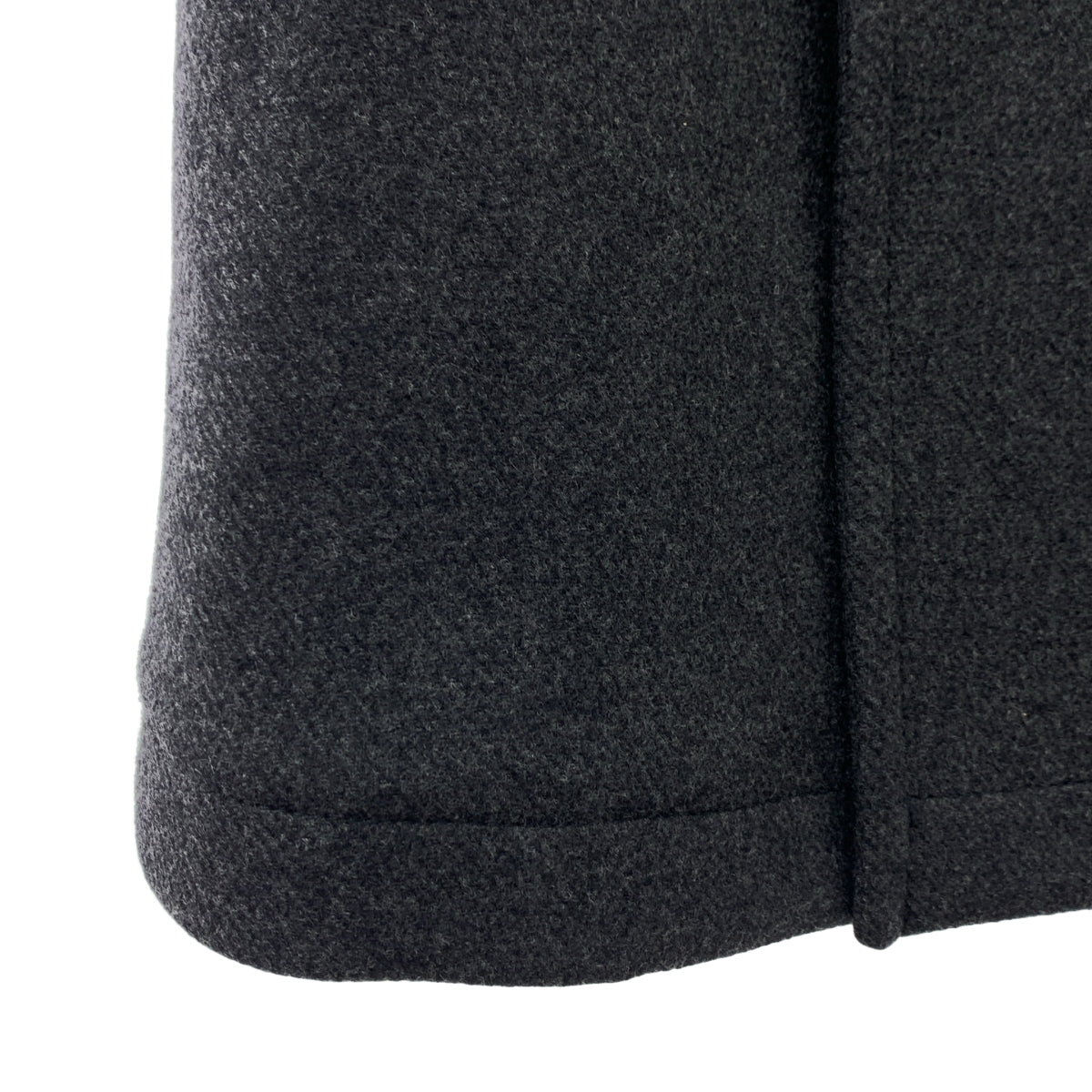 【新品】STELLA McCARTNEY | 羊毛呢魔鬼氈雙排扣長款大衣 | 46碼 | 灰色 | 男士