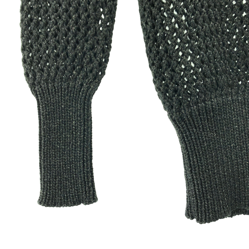 sacai / サカイ | 異素材切替 Vネックニット |