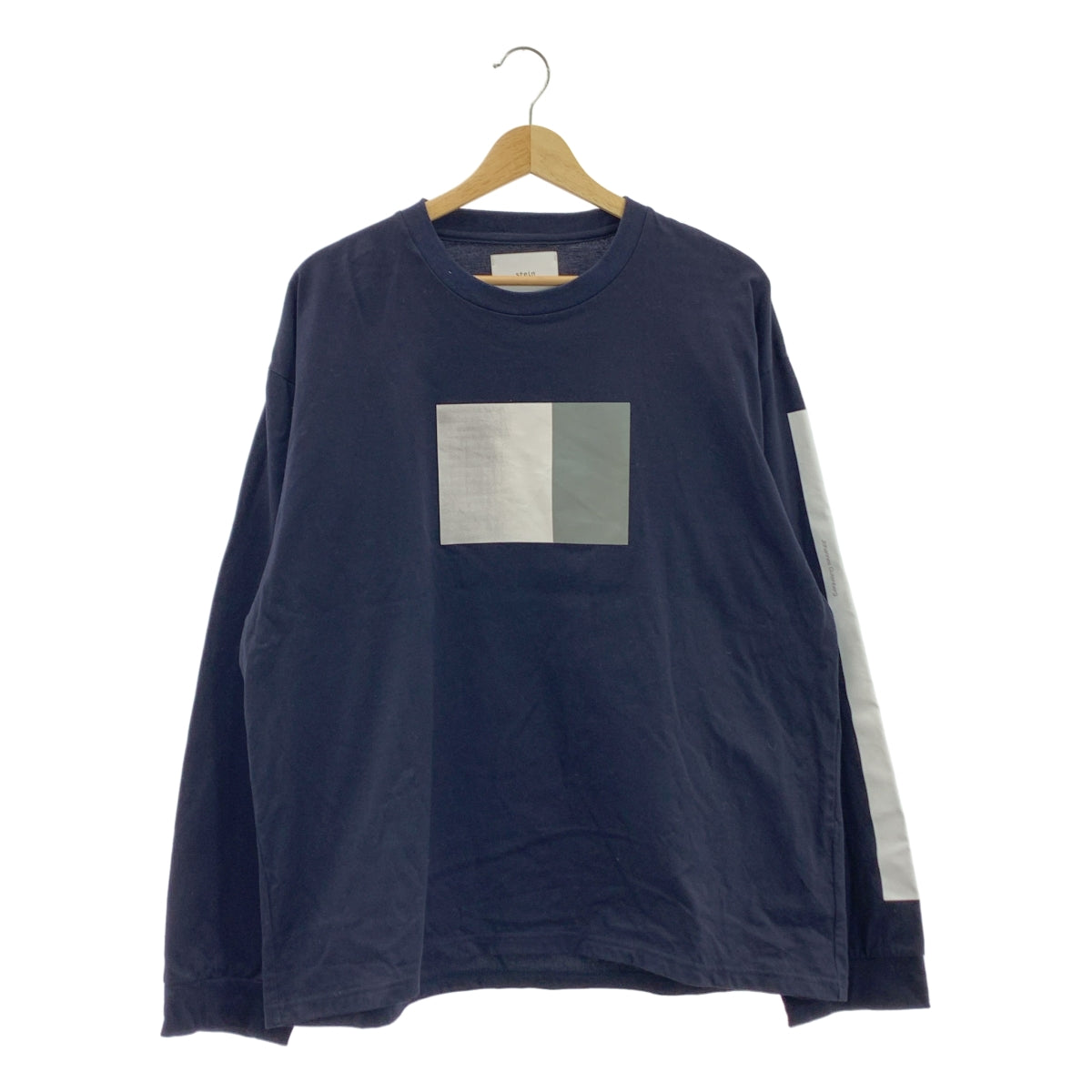 stein / 슈타인 | OVERSIZED LONG SLEEVE TEE / 오버사이즈 프린트 컷소우 | S |