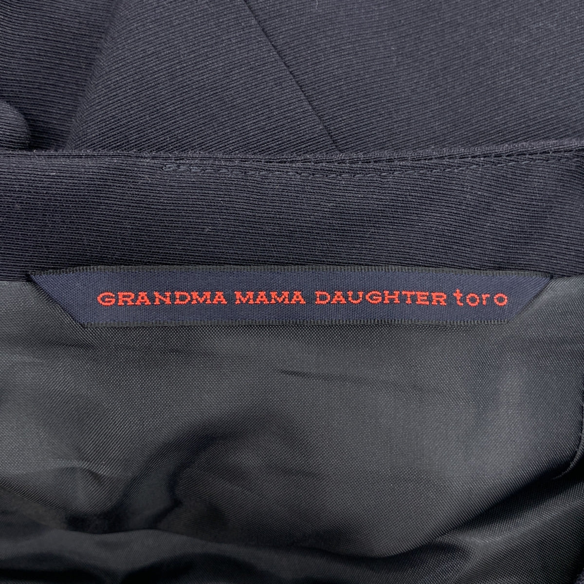 grandma MAMA daughter / 그란 엄마 마도터 | toro / 주름 풀오버 원피스 | 0 | 네이비 | 여성