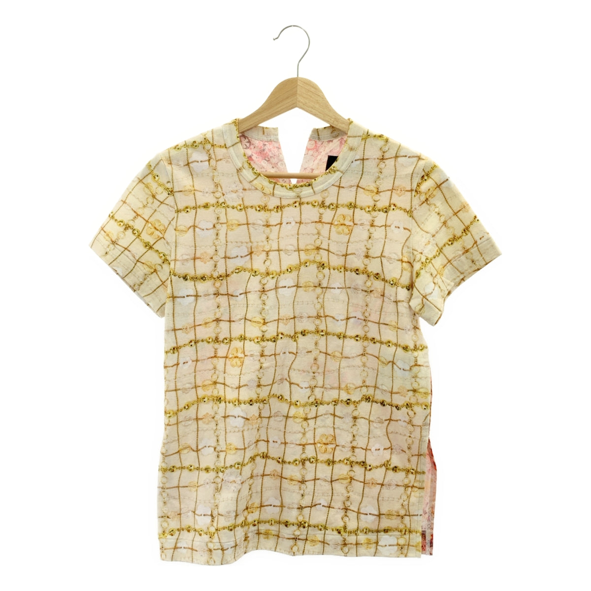 tricot COMME des GARCONS / トリココムデギャルソン | 2018AW | プリント スキッパー クルーネック カットソー | S | レディース