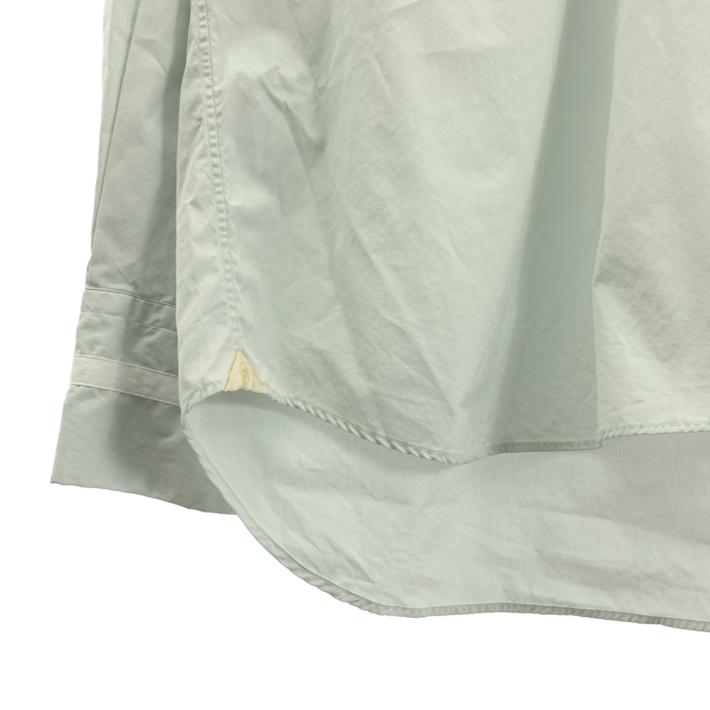 NICENESS / ナイスネス | GLASCOCK ブロード デタッチャブルカラー ラガーシャツ | L | ライトグレー | メンズ