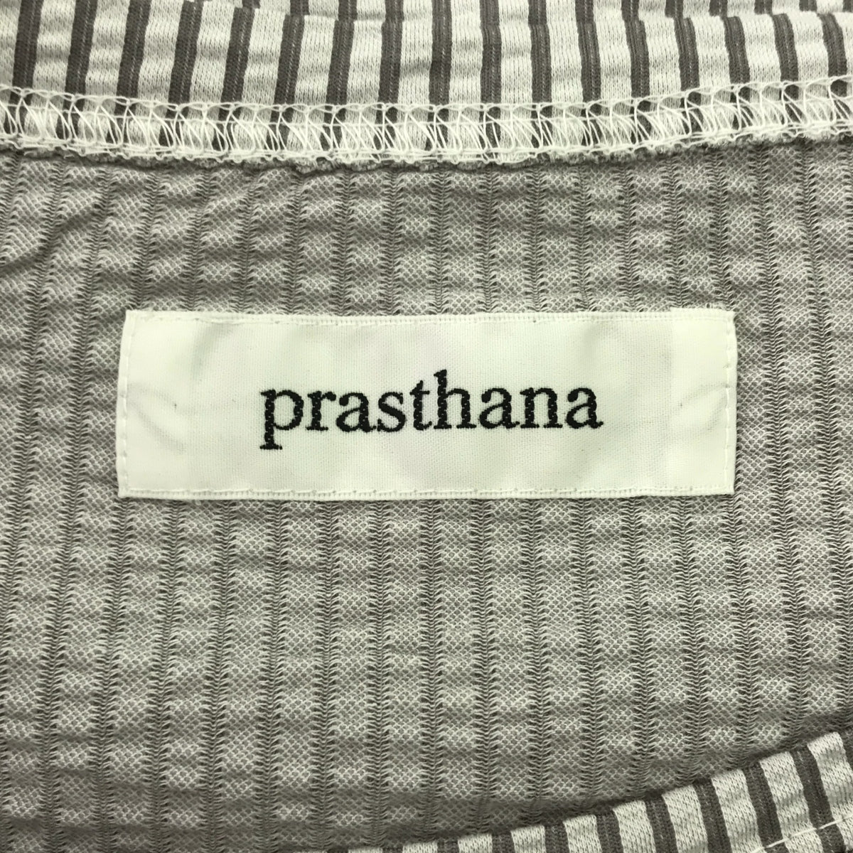 [新] prasthana / Prasthana |長無袖 ver2 背心 | M |灰色 |男士