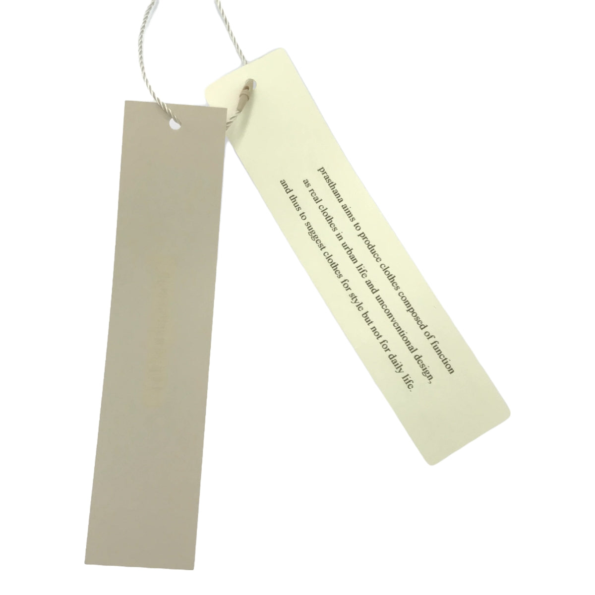 [新] prasthana / Prasthana |長無袖 ver2 背心 | M |灰色 |男士