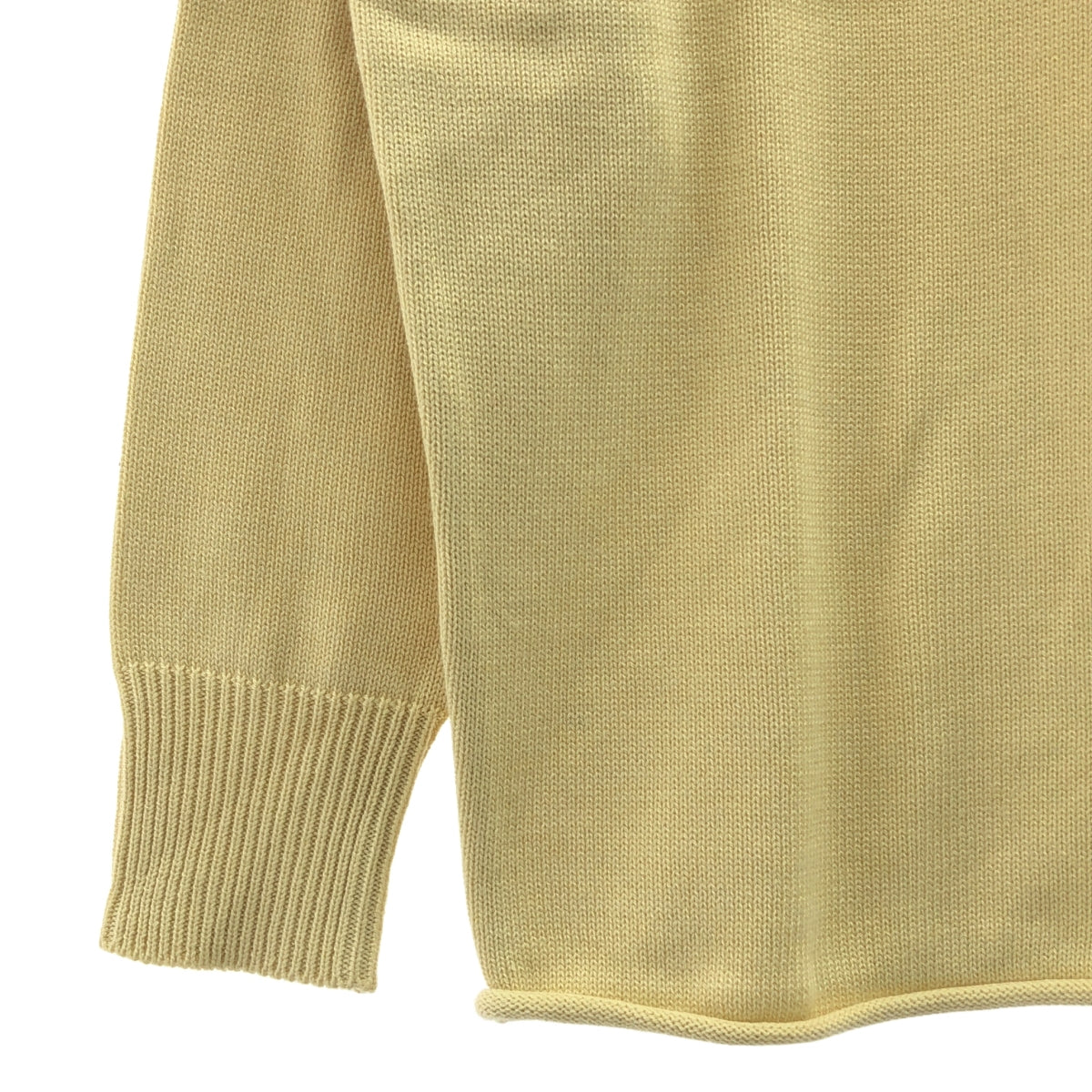 【新品】  ETRE TOKYO / エトレトウキョウ | Vネック ルージー ニット トップス | F | イエロー | レディース