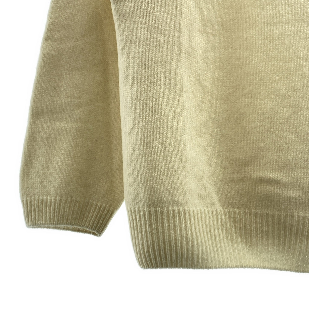 MARGARET HOWELL / マーガレットハウエル | フェアアイル柄 ウール カシミヤ クルーネック ニット | 2 | レディース